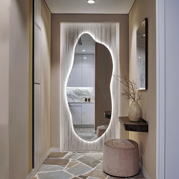 Led ogledalo nepravilna oblika 40x90 cm