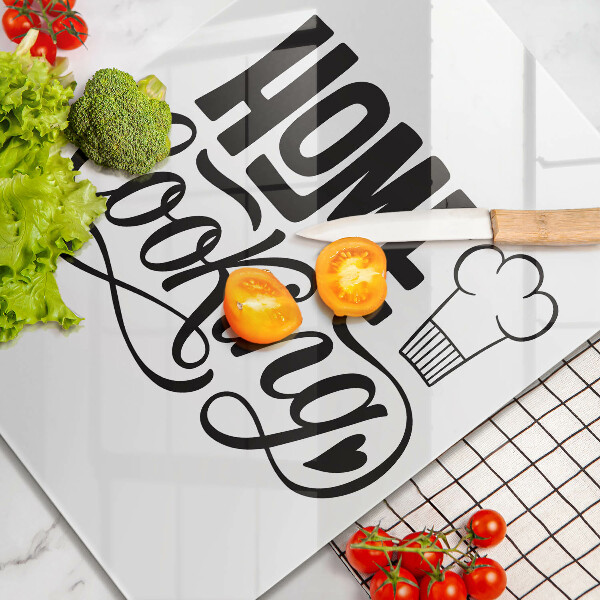 Steklena podloga za rezanje Home cooking