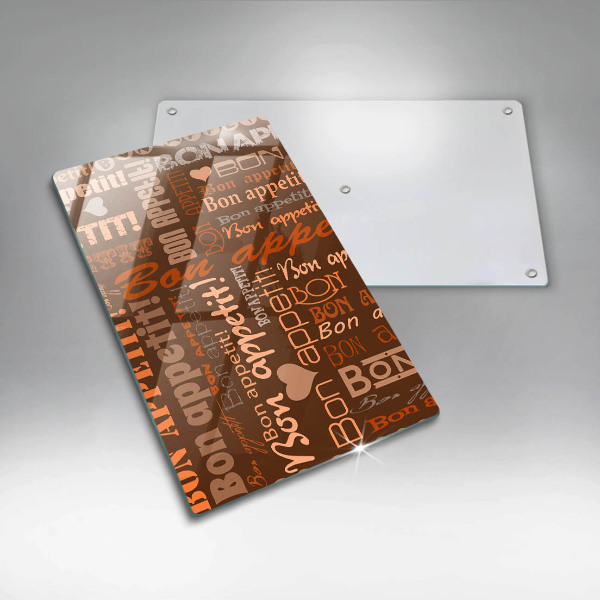 Steklena podloga za rezanje Bon appetit