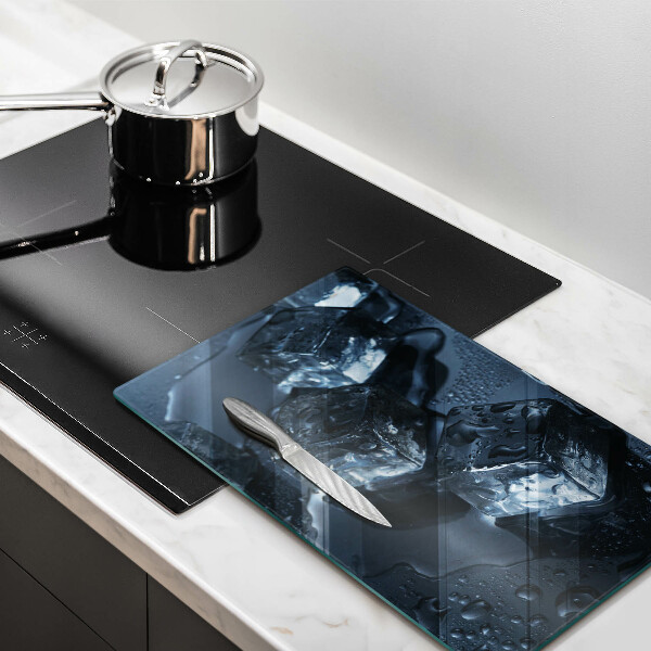 Steklena podloga za rezanje Hladne ledene kocke