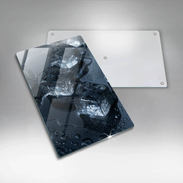 Steklena podloga za rezanje Hladne ledene kocke