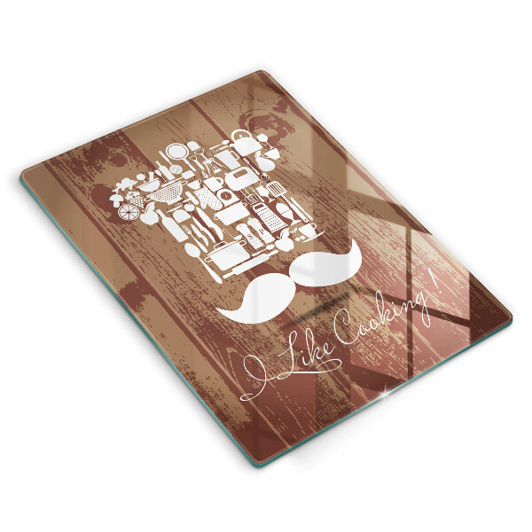 Steklena podloga za rezanje I like cooking