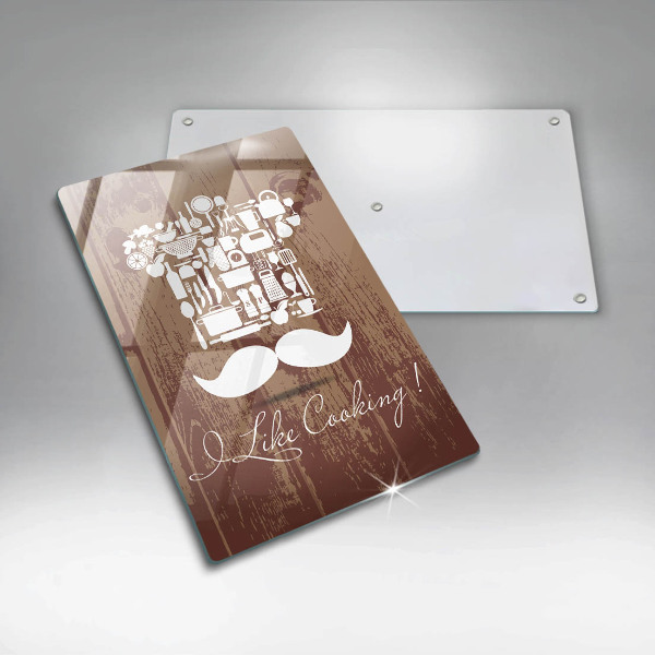 Steklena podloga za rezanje I like cooking