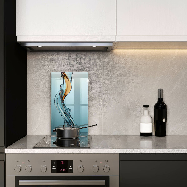 Steklena podloga za rezanje Vodni curek