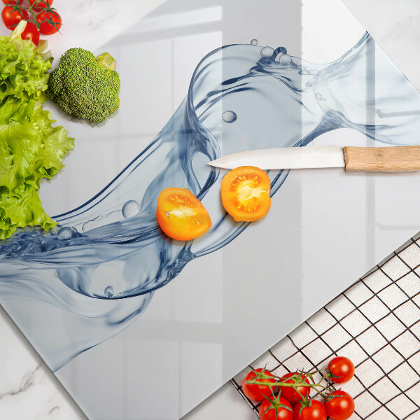 Steklena podloga za rezanje Čisto vodo