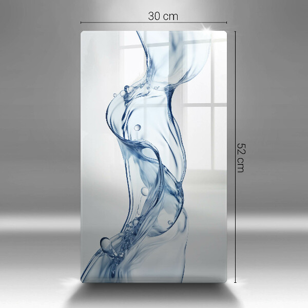 Steklena podloga za rezanje Čisto vodo