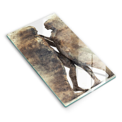 Steklena podloga za rezanje Telesa zaljubljenih ljudi