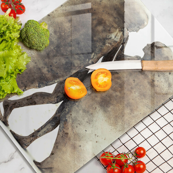 Steklena podloga za rezanje Telesa zaljubljenih ljudi