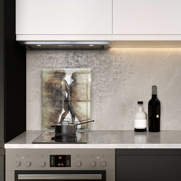 Steklena podloga za rezanje Telesa zaljubljenih ljudi