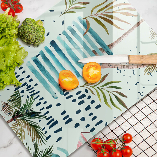 Steklena podloga za rezanje Praznične ilustracije