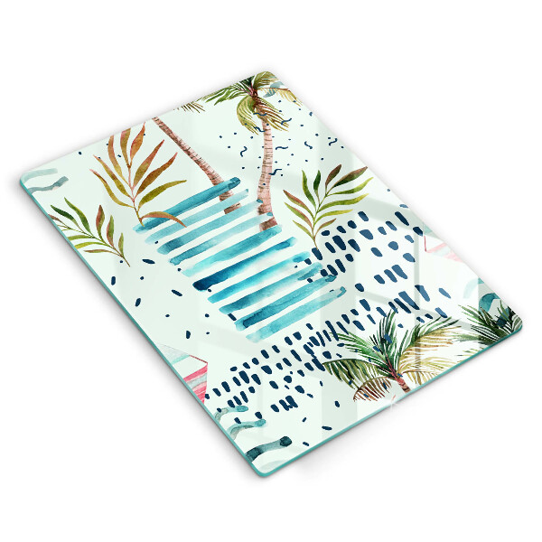 Steklena podloga za rezanje Praznične ilustracije