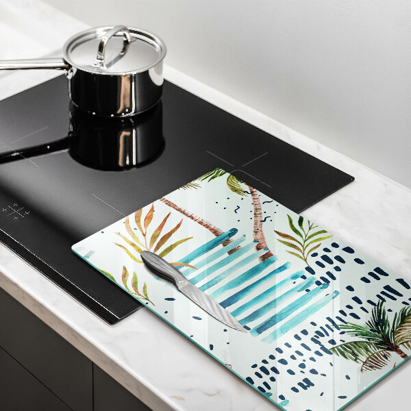 Steklena podloga za rezanje Praznične ilustracije