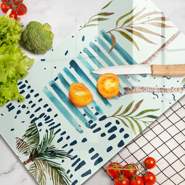 Steklena podloga za rezanje Praznične ilustracije