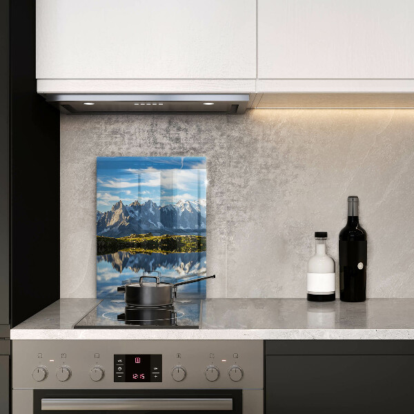 Steklena podloga za rezanje Gorska pokrajina