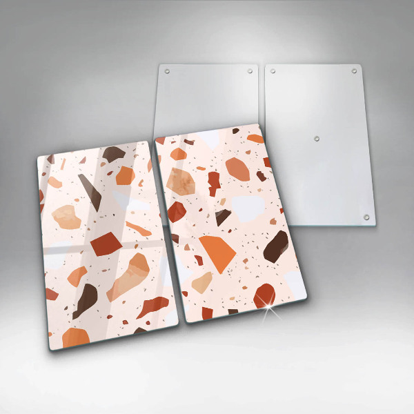 Steklena podloga za rezanje Dekorativna kamenina