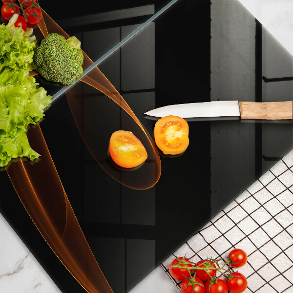 Steklena podloga za rezanje Abstraktne črte