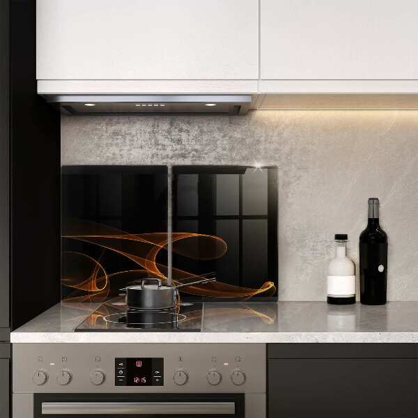 Steklena podloga za rezanje Abstraktne črte