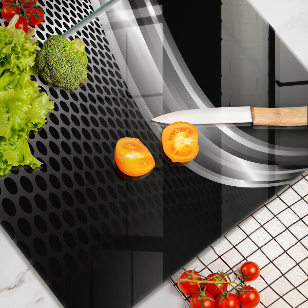 Steklena podloga za rezanje Kovinska konstrukcija