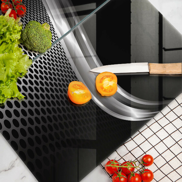 Steklena podloga za rezanje Kovinska konstrukcija