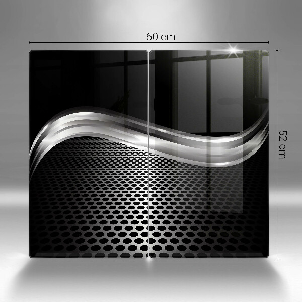 Steklena podloga za rezanje Kovinska konstrukcija