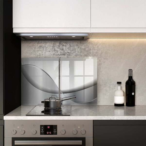 Steklena podloga za rezanje Oblikovanje abstraktnih črt