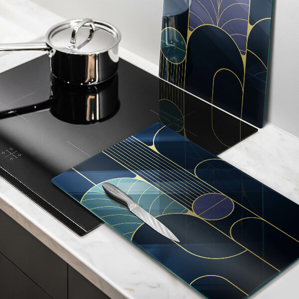 Steklena podloga za rezanje Abstraktna tema