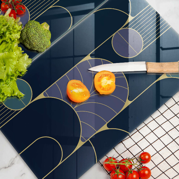 Steklena podloga za rezanje Abstraktna tema