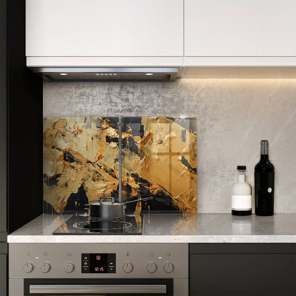 Steklena podloga za rezanje Elegantna tekstura barve