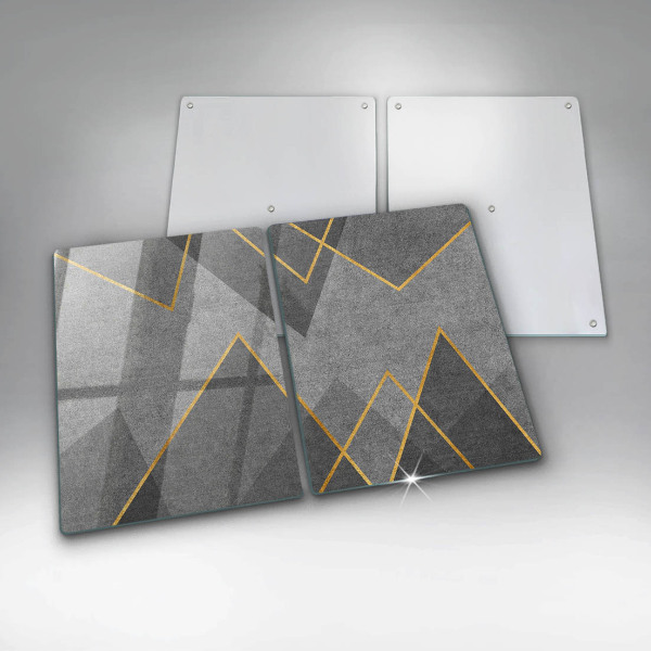 Steklena podloga za rezanje Ostre oblike