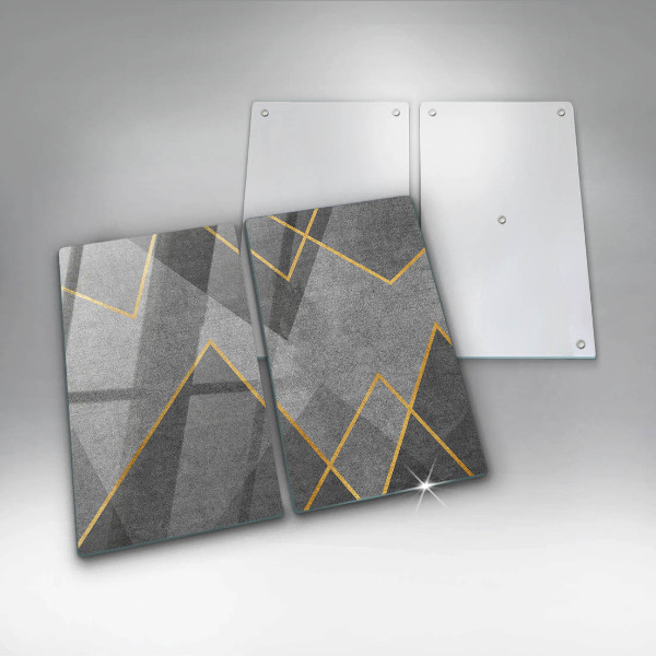 Steklena podloga za rezanje Ostre oblike