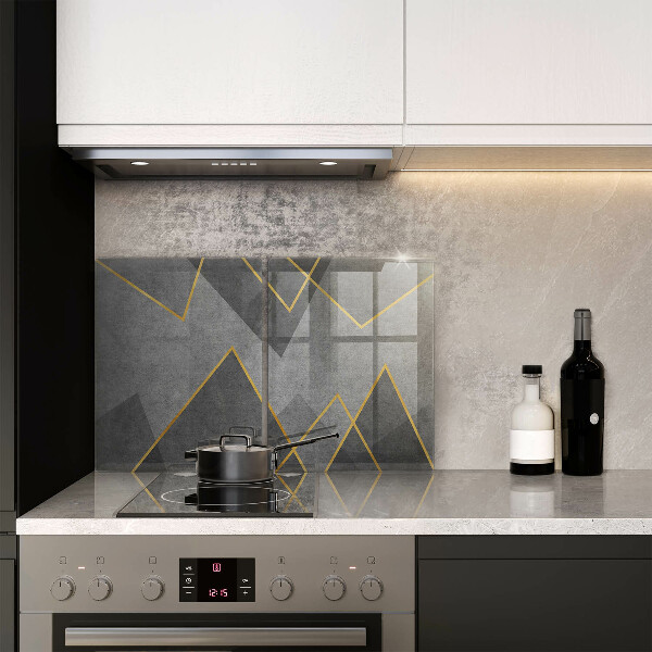 Steklena podloga za rezanje Ostre oblike