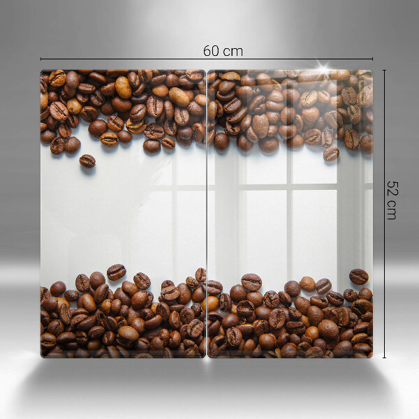 Steklena podloga za rezanje Kavna zrna