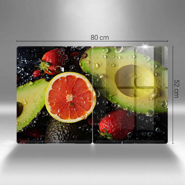 Steklena podloga za rezanje Sadje in zelenjava