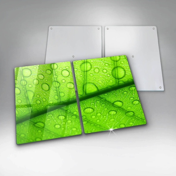 Steklena podloga za rezanje Bližnji posnetek lista