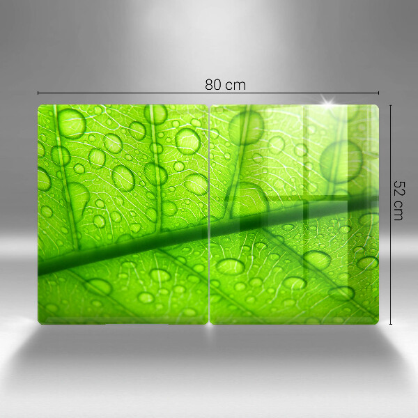 Steklena podloga za rezanje Bližnji posnetek lista
