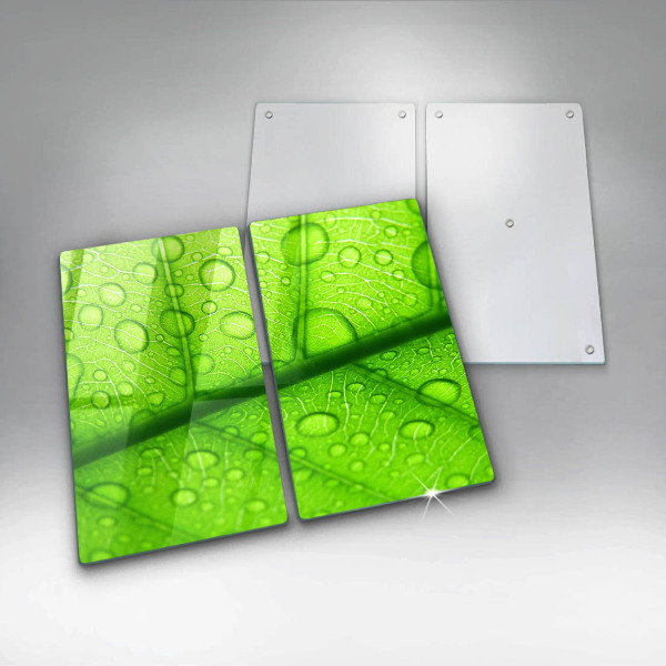 Steklena podloga za rezanje Bližnji posnetek lista