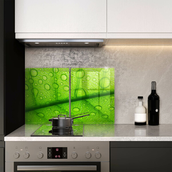 Steklena podloga za rezanje Bližnji posnetek lista