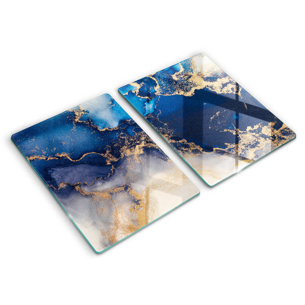 Steklena podloga za rezanje Marmorna abstrakcija