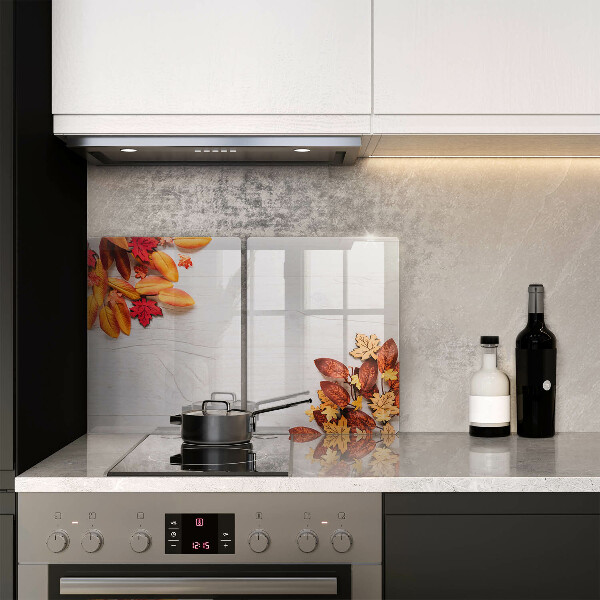 Steklena podloga za rezanje Jesensko listje