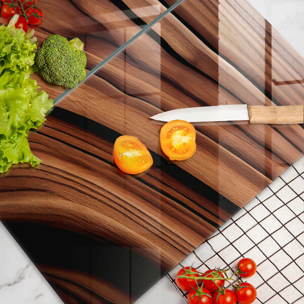 Steklena podloga za rezanje Struktura lesa