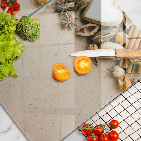 Steklena podloga za rezanje božični okraski