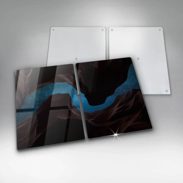 Steklena podloga za rezanje Zvezdnato nebo