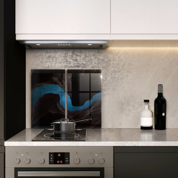 Steklena podloga za rezanje Zvezdnato nebo