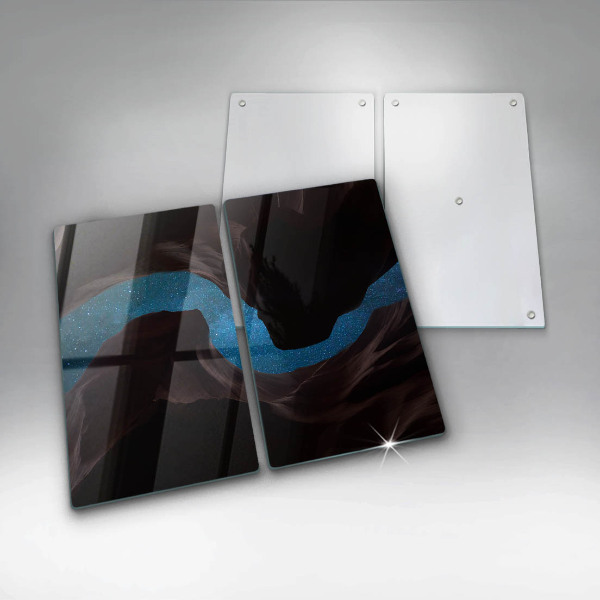 Steklena podloga za rezanje Zvezdnato nebo