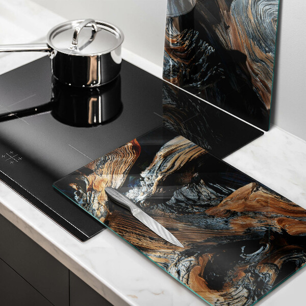 Steklena podloga za rezanje Abstraktni vzorec