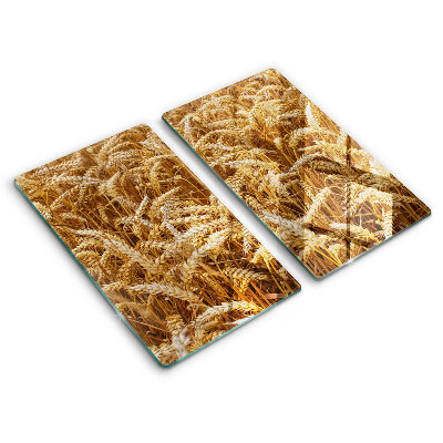 Steklena podloga za rezanje Polje žita