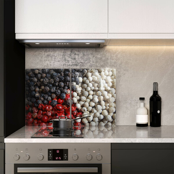 Steklena podloga za rezanje Črni poper