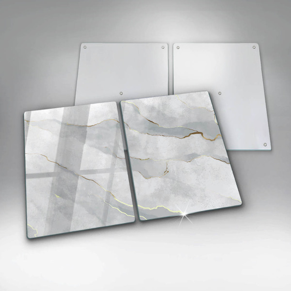 Steklena podloga za rezanje Kamnita tekstura