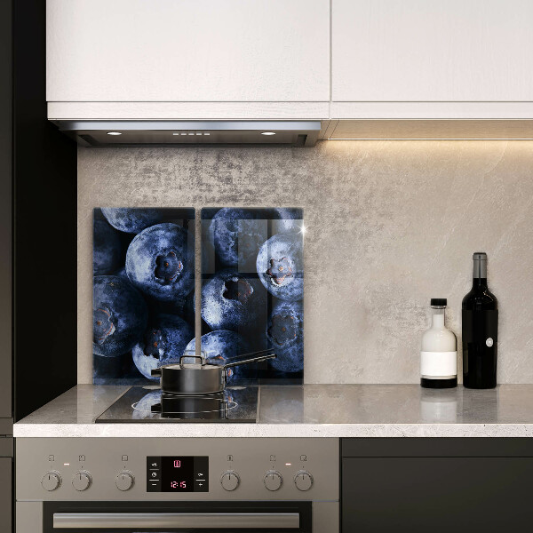 Steklena podloga za rezanje Jagode od blizu