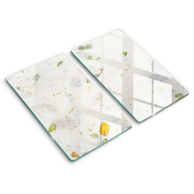 Steklena podloga za rezanje Padajoče listje